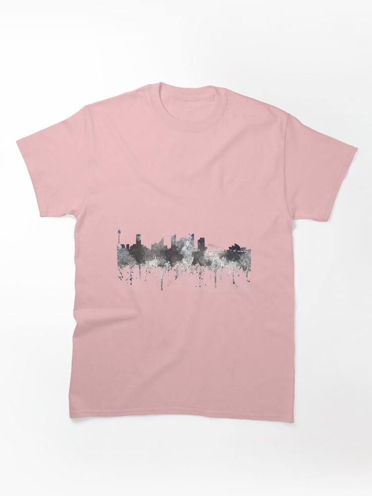 Cities Skylines Sydney, New South Wales, Australia Skyline - CRISP Classic T-Shirt