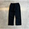Cross-Border Autumn Winter Cargo Pants Solid Color Slimming Design Pockets Straight Leg Wide Leg