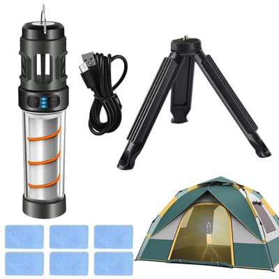 Repelente de Mosquitos, Portátil para Camping y Linterna con 5 Marchas Ajustables Cumple Todas las Funciones