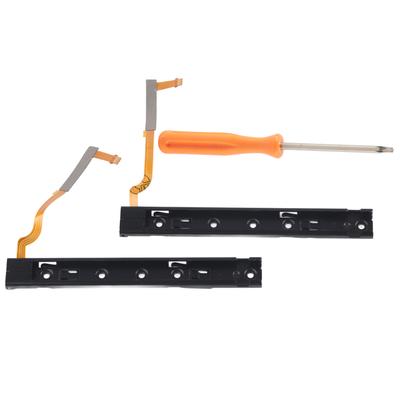 QM2107099 Left and Right Side Slide Rail Metal Bracket with Sensor Flex Cable Side Rail for Switch