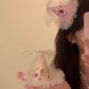 Sweetly Decorated with Birthday Small Hat Hairpin, Small Clip, Forehead Fringe Clip, Hair Accessory, and Headwear.