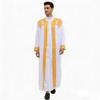 2025 Ethnisch Stil Herren Lang Gold Stickerei Kleid