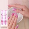 Semi Cured Gels Nail Strips Gels Nails Stickers Nails Polish Strips Light Required Gels Nail Wrap Nails Art Stickers