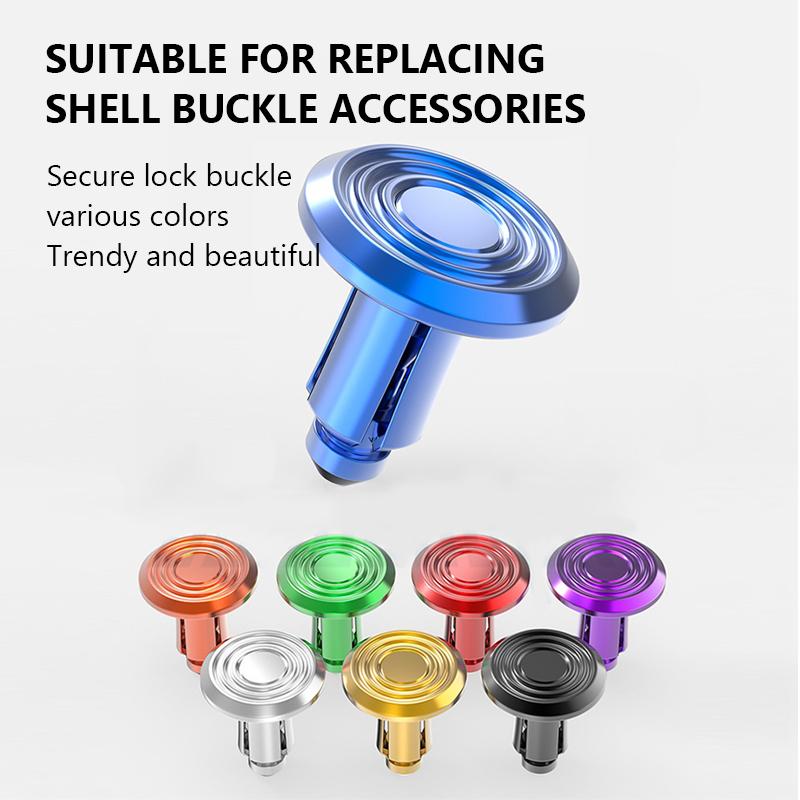 SEAMETAL 5 SZTUK 6mm Klamra Rozporowa do Motocykla Stop Aluminium Śruby Nakrętki do Pojazdów Elektrycznych Akcesorium do Wymiany Klamry Obudowy