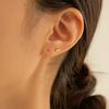 Lunne 14K Duo Bezel Piercing (14K Gold) #Lfpi25
