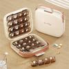 Moisture Resistant 7 Day Pill Organizer 4 Times A Day Pill Case With Removable Compartments For Pills Vitamins And Supplements