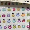 1Pcs Cute Kawaii Nails Stickers Creative Funny Mouth Monster Nail Art Sticker  Diy Waterproof Peelable Nail Stickers