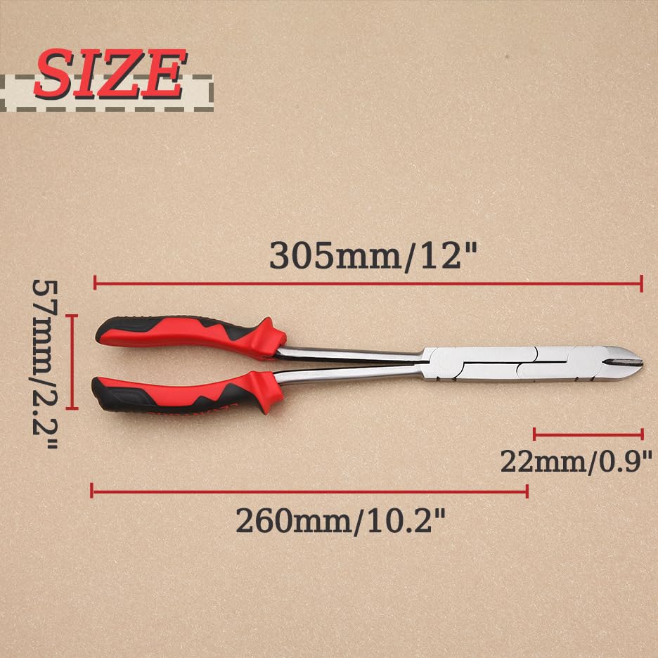 LEONTOOL Plastic Long for Gate Long Plastic Model Professional Precision High Carbon Total Length Ideal for and Machine Professional Home Precision