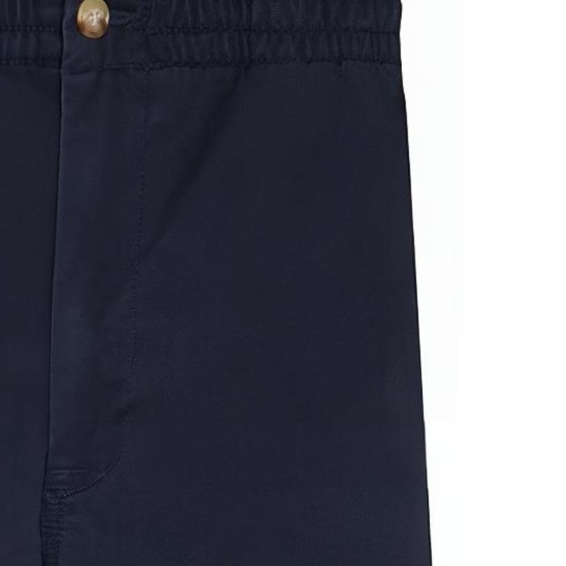 Polo Ralph Lauren SS22 Solid Color Elastic Waist Deck Straight Leg Shorts Men shorts Dark-Blue 710644995-023