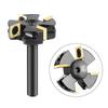 4Flute Slab Flattening Routers Bit Insert Milling Cutter For High Frequency Machining Application In Furniture Production