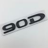mghxj4 For Tesla MODEL 3 S X Y 75D 85D 90D 100D Rear Boot Trunk Tailgate Emblem Badge Sticker 3D Metal Car Styling Accessories