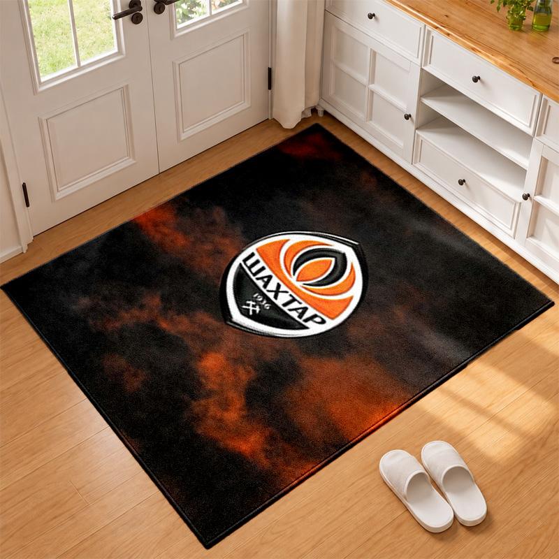 FC Shakhtar Donetsk Vloerkleed Deurmat voor Woonkamer of Slaapkamer Beschermmat Onder Stoel Kantoor Decoratie Kerstcadeau Verjaardagscadeau