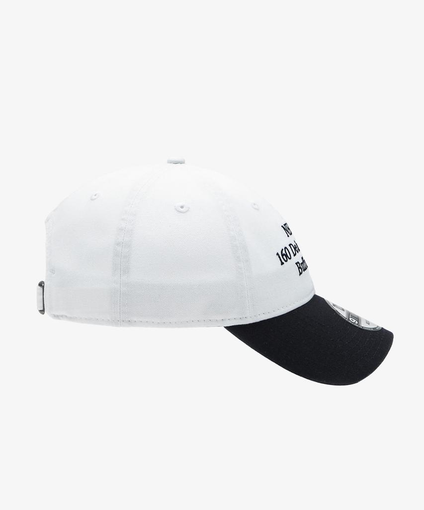 New Era 920Unst Ne Script Series Whi Nvy