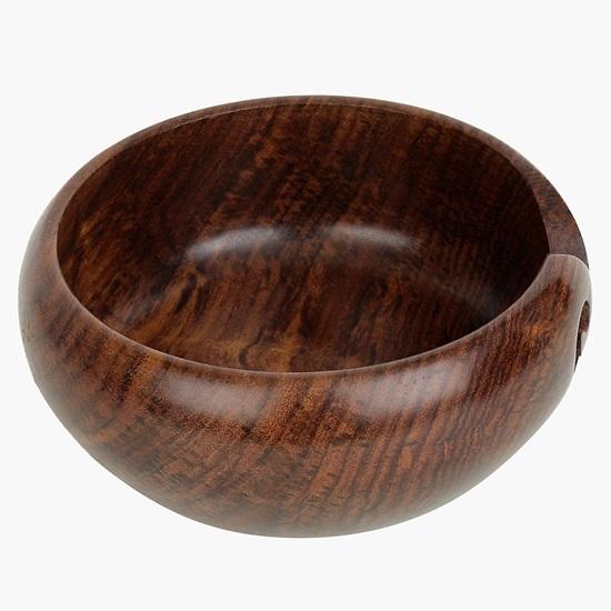 Wooden Yarn Bowl Wool Ball Holder Knitting Bowl Crochet Holder Gifts Showpiece
