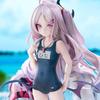 Cartoon Kongzaki Rina Azure Archive Girl Anime Handmade Sculpture Model Gift