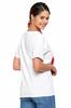Women's Premium Line T-Shirt Short Sleeve Cotton MORAJ XXL white