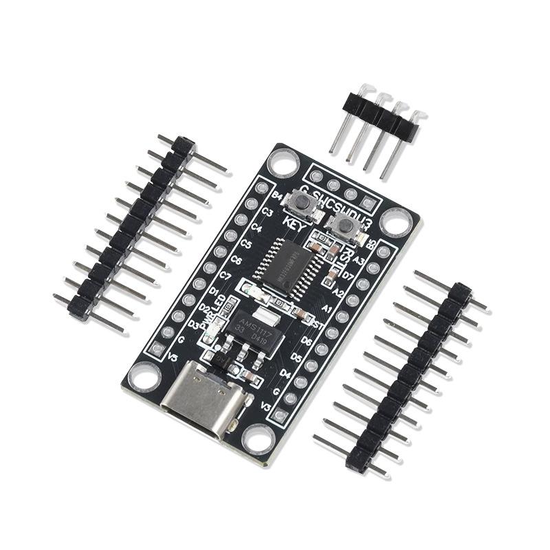

HK32F030MF4P6 Minimal System Core Board, Alternative to STM8S003, MCU Learning Evaluation Board HK32F030MF4P6