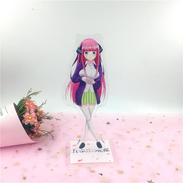 Game Anime Hanayome Acrylic Cosplay Character Stand Acrylic Figure Stand Painted Desk Decor Ornament Gift Model