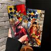 Anime Luffy Zoro Funda Phone Cover Case for Samsung Galaxy S21 S23 FE S22 S24 Plus S20 S25 Ultra S9
