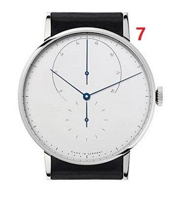 Business Nom Blue Surface Gold Shell Silver Shell White Surface Alloy Two And A Half Needles Men'S Quartz Watch 769