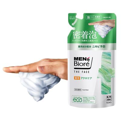 Biore The Face Medicated Acne Care Refill Men's [Foam Type] [Pore Care] [Men's]