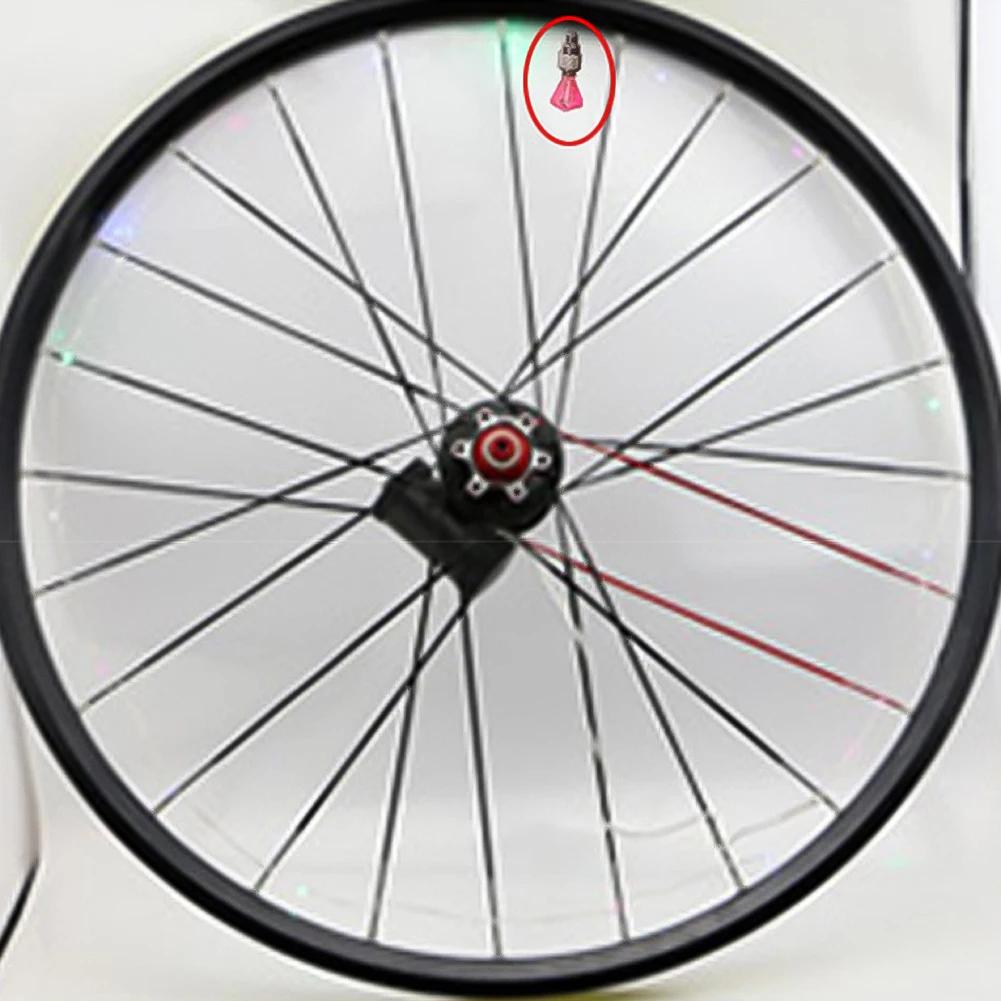 Neon Bike Lights Bicycle LED Light Tire Valve Cap Flashlight Wheel Spoke Lightweight Car Motorcycle Accessories