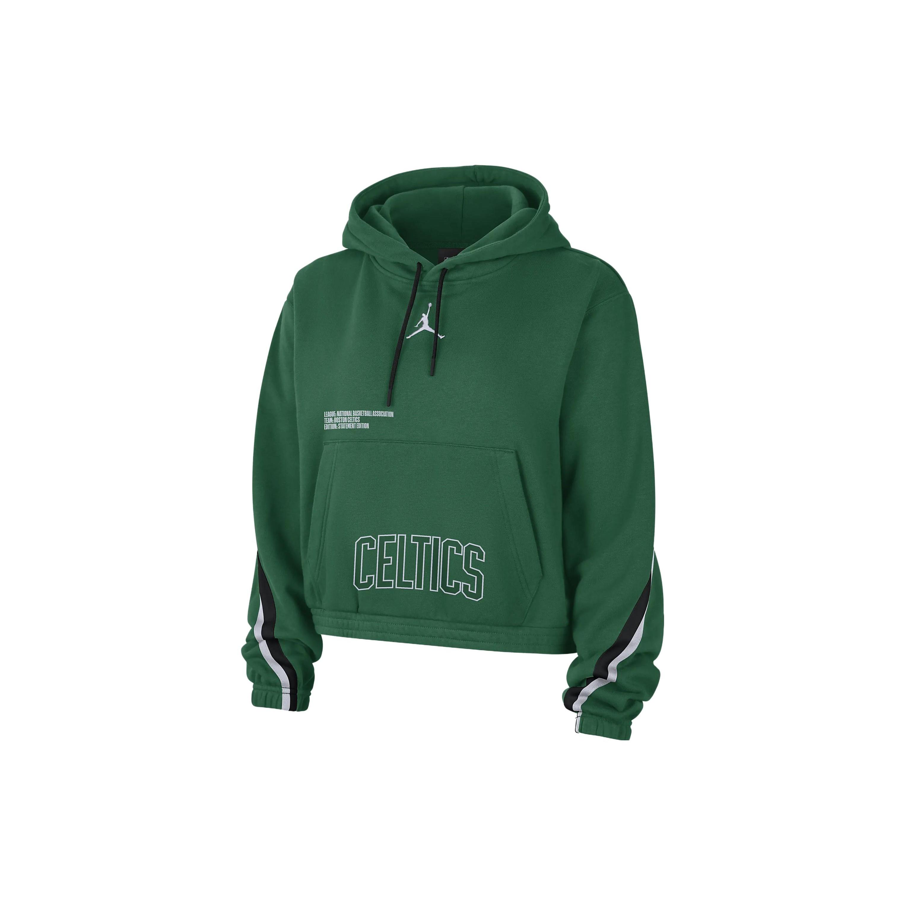(WMNS) Air Jordan x NBA Boston Celtics Courtside Hoodie  Green   Women s DO0150-312 L