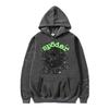 Hooded Sweatshirt Unisex Hip Hop Streetwear Printed Fleece Lined Fall Winter Sports Top