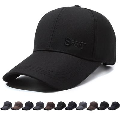 Berretto da baseball da uomo primavera autunno con visiera lunga parasole cappello estivo da sole cappellino da pesca da esterno cappellino snapback cappelli con visiera