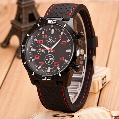 Men'S Personality Watch Fashion Boys' Casual Watch Quartz Watch Sports Large Dial Watch