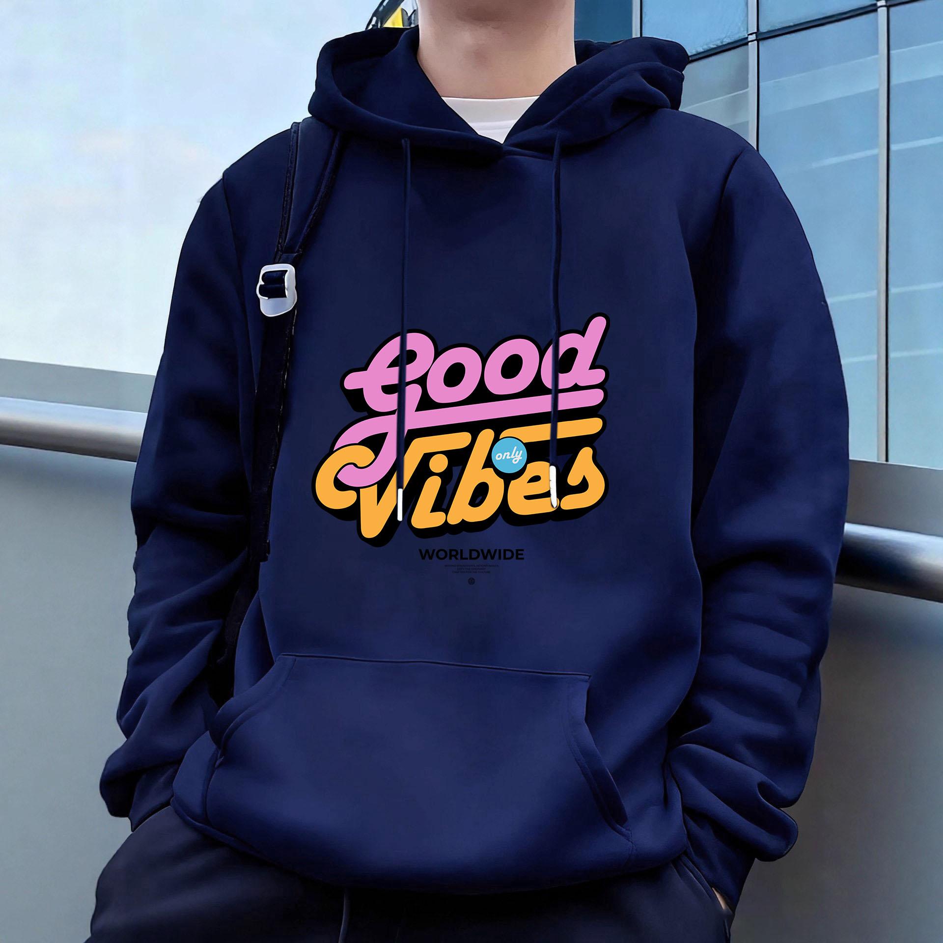 

Men s Casual Hoodies Fleece Hip Hop 250g/m² Solid Pullover Sweatshirt Men Sportswear Clothing Sweatshirt Men s Clothing XXXL