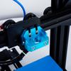 V5 V6 Mount All Metal Mount Anodized Finish Sturdy Construction Integrated Clamping For 3D Printing For V5 V6 Hotends