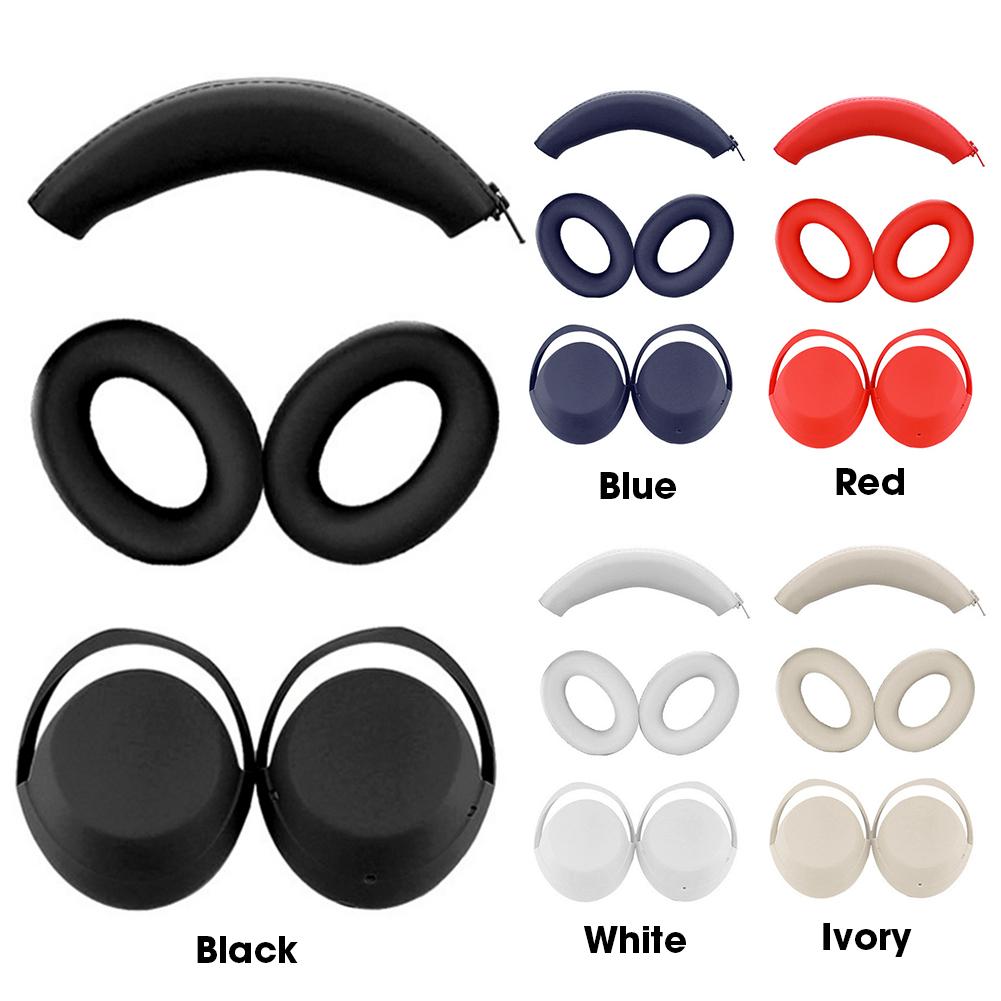 Silikonový kryt náušníků/Kryty náušníků/Kryt náhlavního pásku Ochranný kryt proti poškrábání pro sluchátka Sony WH-1000XM4 WH-1000XM3