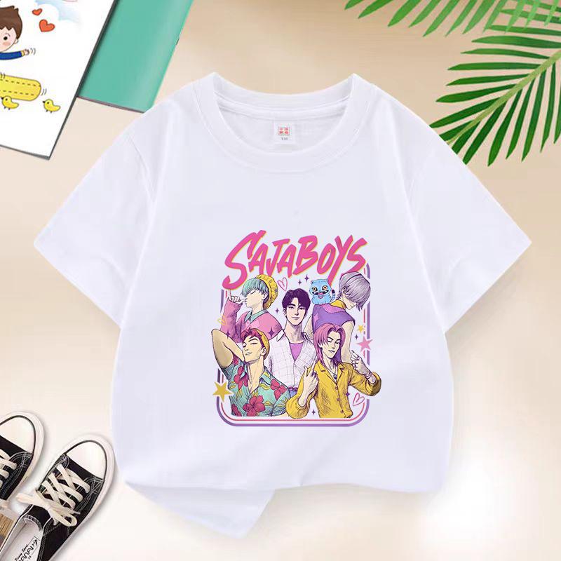 Kpop The Witch Hunt Team Turtle Planet Witch Hunter Group Short-Sleeve Peripheral Printed T-Shirt