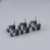 100Pcs/Set 4-16mm Round Cable Wire Clips Black Steel Nails Cable Tacks Cable Management Wall Mountable Nail In Cable Clips