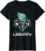 New York Bball Gift For Liberty Fans Vintage Graphic Ladies' Crewneck T-Shirt