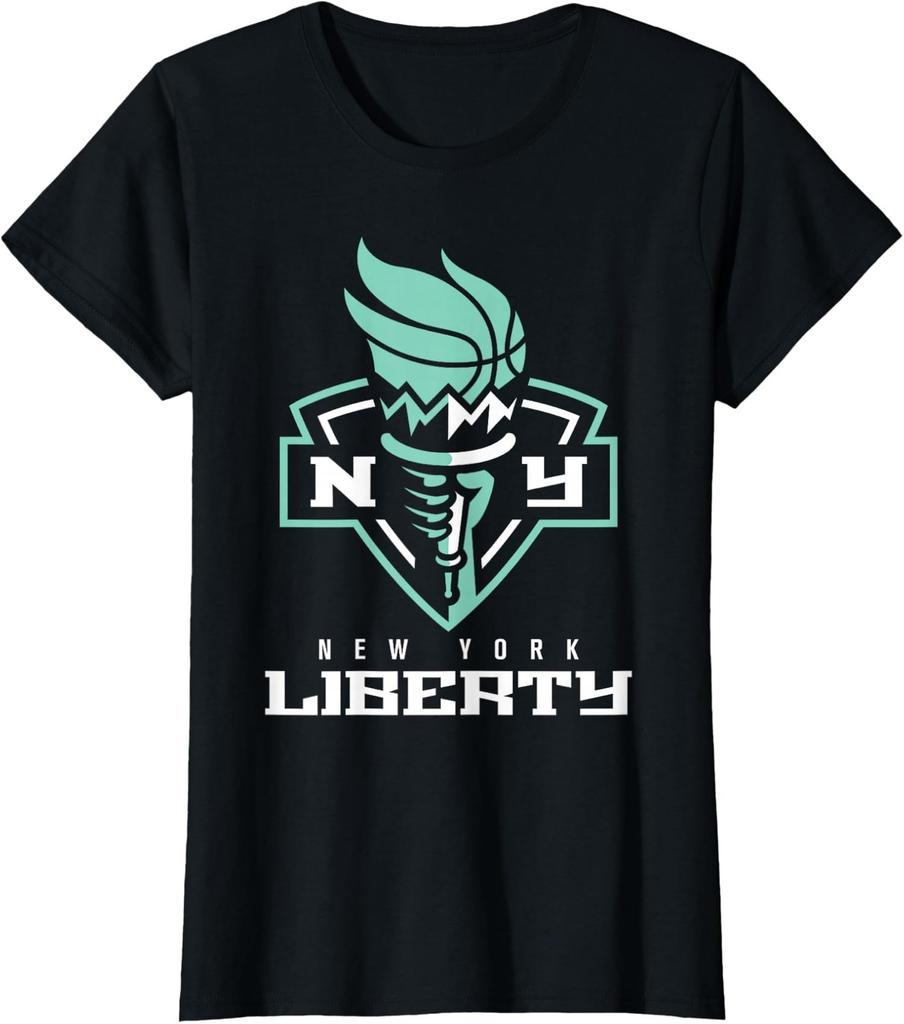 New York Bball Gift For Liberty Fans Vintage Graphic Ladies' Crewneck T-Shirt