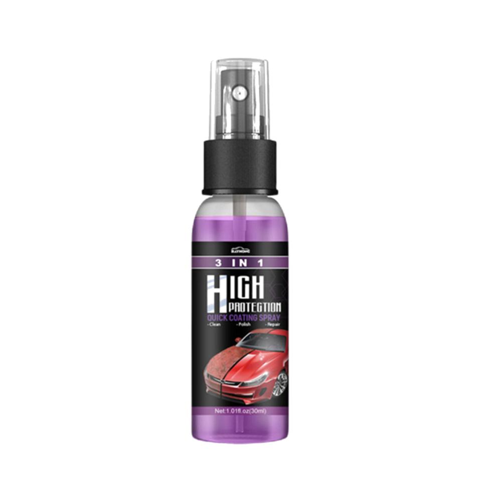 

3-1PC Ceramic Coating Agent High Protection Professional Degreaser Spray 30/100ml Car Power Decontamination Brightening Spray