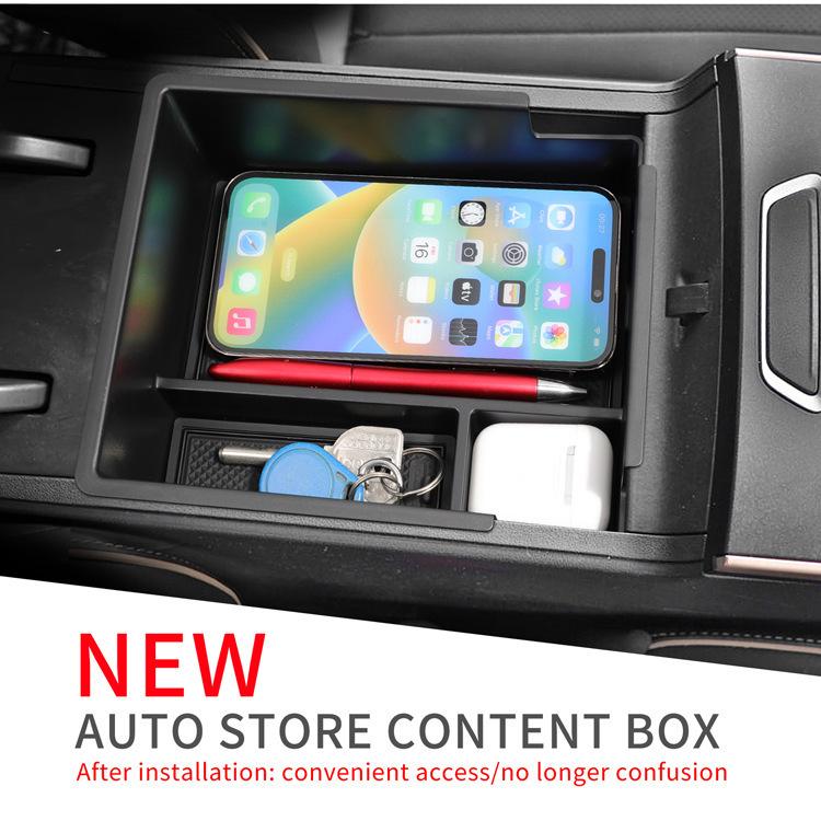 For 22-25 Oumengda C5 central control armrest box, storage box, car storage, car accessories, modification parts