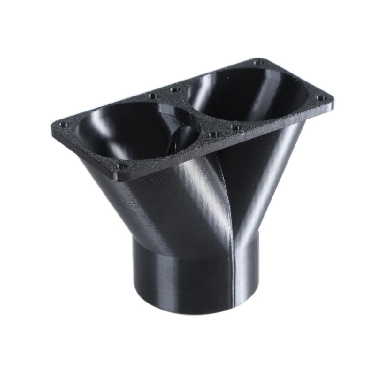 Cooling Fan Pipe Outlet Air Gathering Vent Air Outlet for 4cm/6cm Cooling Fan Enhances Air Ventilation Fan Outlet
