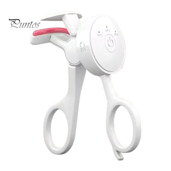 

Электрические щипцы для завивки ресниц с подогревом, 3 температурных режима, тип C, перезаряжаемые, портативные, быстро нагревающиеся, женские инструменты для завивки ресниц белый