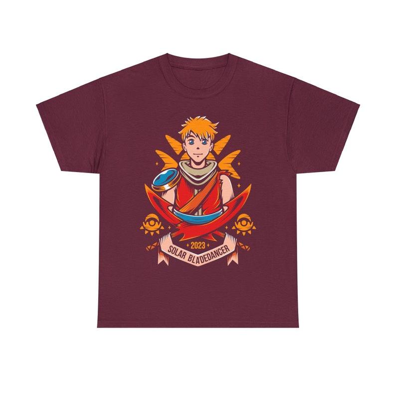 Футболка Zale Solar Blade Dancer Игровая футболка Sea of Stars The Messenger Zale Valere Solstice Warriors S