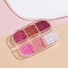 6/12Color Diamond Nail Powder Sparkling Nail Glitter Dust Shining Flakes for Acrylic Nail Polish DIY Nail Art Decoration