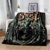 29 Stil Ghost Band Papa Emeritus Heavy Metal Dunkel Weiche Plüschdecke, Flanell Überwurfdecke für Wohnzimmer Schlafzimmer Bett Sofa