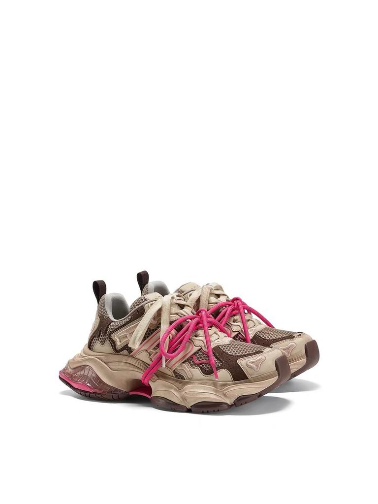 Casual shoes for women in autumn and winter of 2025 new vintage dad shoes with thick soles and sports shoes