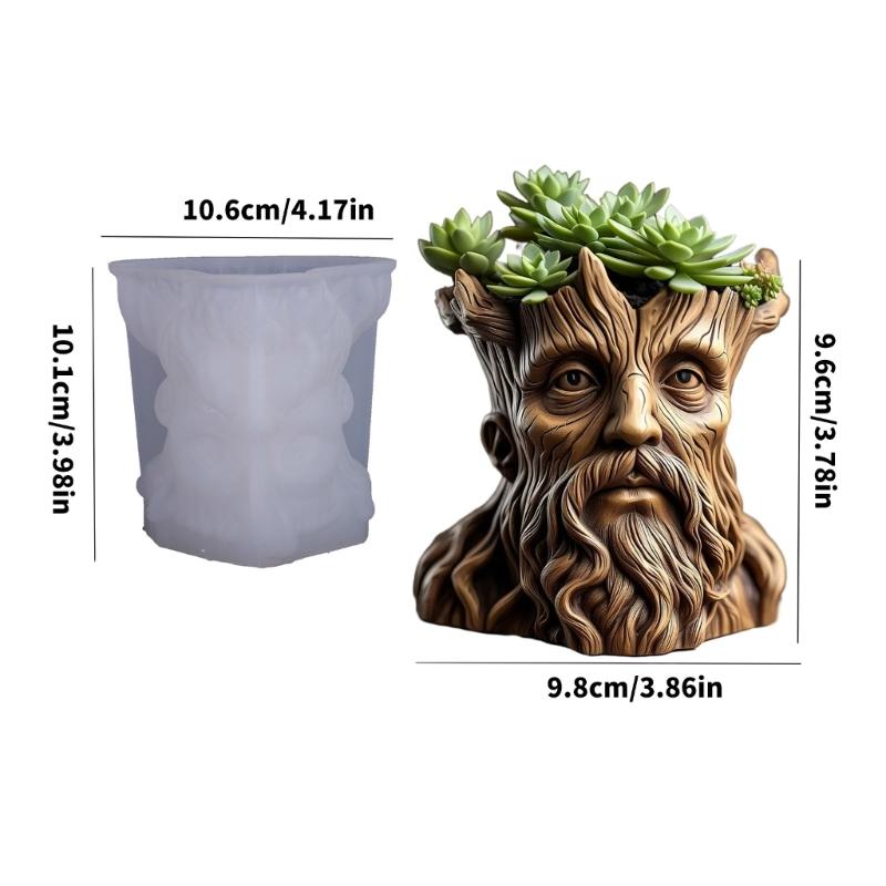 Decorative Silicone Resin Mold For Handmade Jewelry Planters Handmade Craft Projects Creative Gift Ideas For Holidays Birthdays