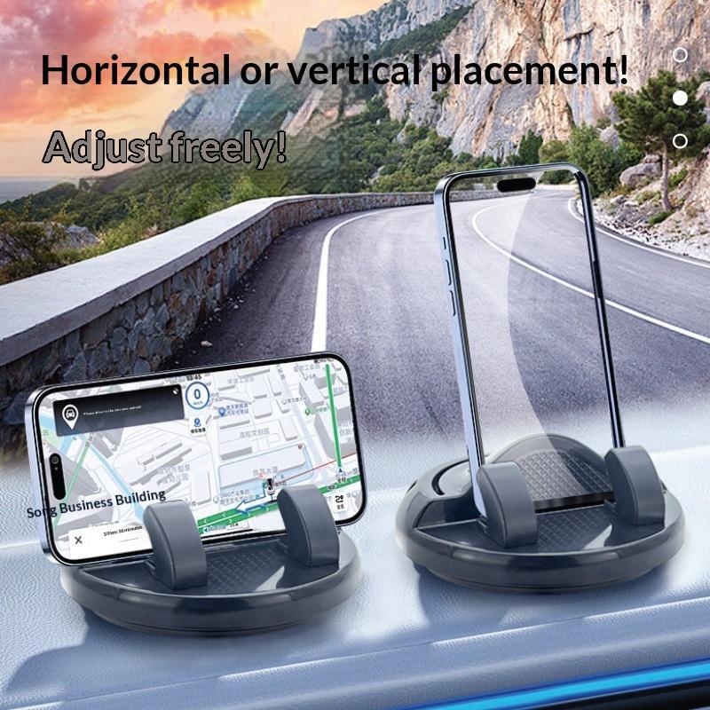 Multifunctional Car Phone Holder Temporary Parking Number Plate Easy Installation No Trace for Car Dashboard Air Vent Use