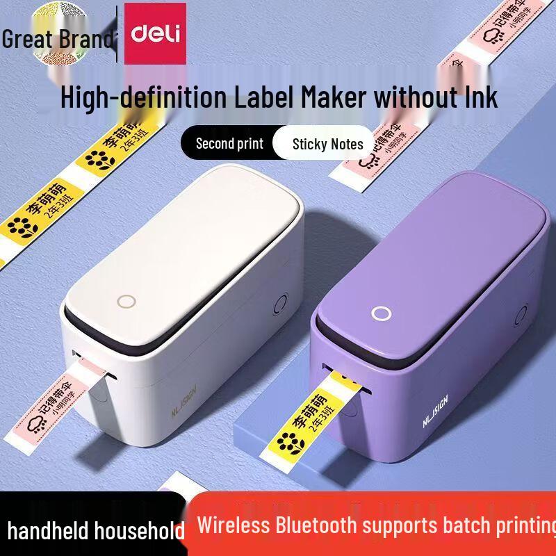 Deli Newsee Q3 Portable Bluetooth Thermal Label Printer