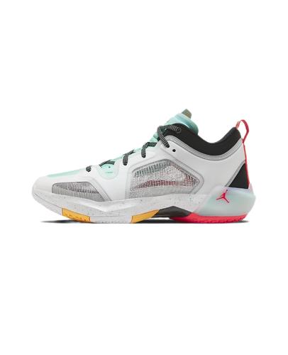 Air Jordan Guo Ailun X Air Jordan 37 Low PF Silver Island Green FB8486-130