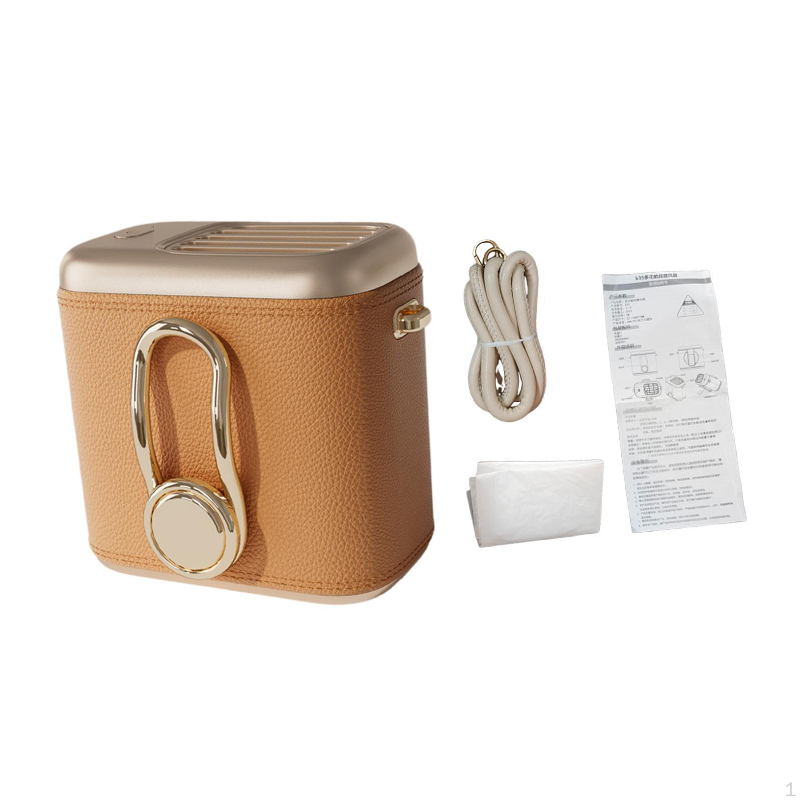 

Портативный поясной ремень вентилятора быстрое охлаждение лето 3 скорости ожерелье для езды на велосипеде на открытом воздухе работа оранжевый